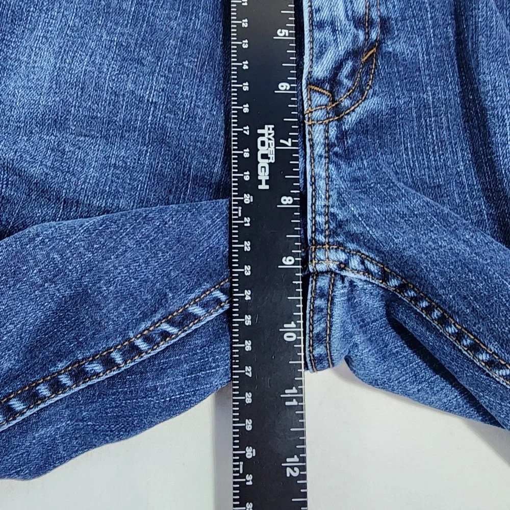 Banana Republic‎ Mens Slim Straight Jeans 30x32 Dark Wash Stretch Cotton Spandex